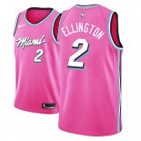 Maillot Miami Heat Wayne Ellington Earned 2018-19 Rosa