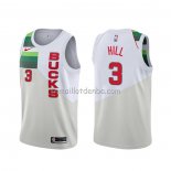 Maillot Milwaukee Bucks George Hill Earned Blanc