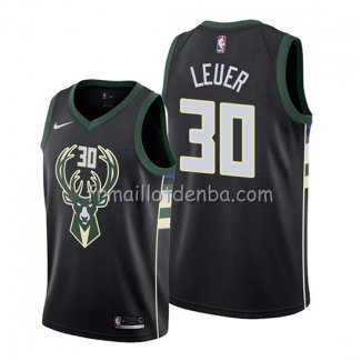 Maillot Milwaukee Bucks Jon Leuer Statement Noir