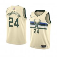 Maillot Milwaukee Bucks Pat Connaughton Ville 2018 Crema