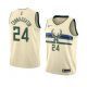 Maillot Milwaukee Bucks Pat Connaughton Ville 2018 Crema