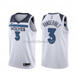 Maillot Minnesota Timberwolves Jarred Vanderbilt Association Blanc