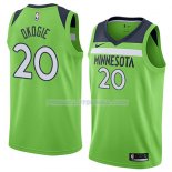 Maillot Minnesota Timberwolves Josh Okogie Statement 2018 Vert