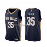 Maillot New Orleans Pelicans Christian Wood Icon Bleu