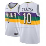 Maillot New Orleans Pelicans Tim Frazier Ciudad 2018-19 Blanc