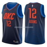 Maillot Oklahoma City Thunder Steven Adams Statehombret 2017-18 12 Azul