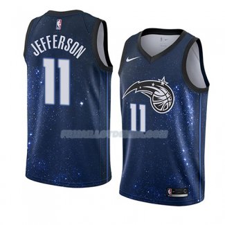 Maillot Orlando Magic Amile Jefferson Ciudad 2018 Bleu