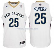 Maillot Basket New Orleans Pelicans Rivers 25 Blanco