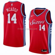 Maillot Philadelphia 76ers James Michael Mcadoo Statement 2018 Rouge