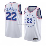 Maillot Philadelphia 76ers Wilson Chandler Earned 2018-19 Blanc