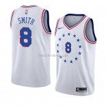 Maillot Philadelphia 76ers Zhaire Smith Earned 2018-19 Blanc