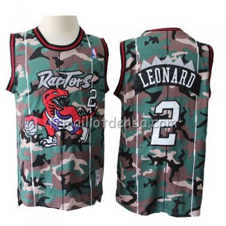 Maillot Tornto Raptors Kawhi Leonard Camuflaje Vert