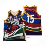 Maillot Tornto Raptors Vince Carter Rainbow Classic Noir