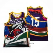 Maillot Tornto Raptors Vince Carter Rainbow Classic Noir