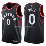 Maillot Toronto Raptors Cj Miles Statehombret 2017-18 0 Negro