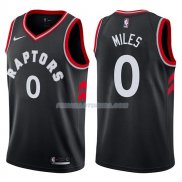 Maillot Toronto Raptors Cj Miles Statehombret 2017-18 0 Negro