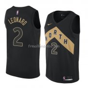 Maillot Toronto Raptors Kawhi Leonard Ville 2018 Noir