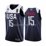 Maillot USA Kemba Walker 2019 FIBA Basketball World Cup Bleu