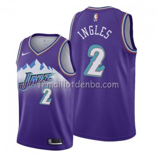 Maillot Utah Jazz Joe Ingles Hardwood Classics 2019-20 Volet