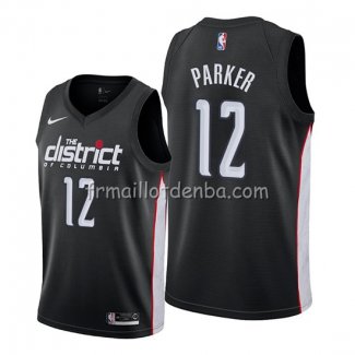 Maillot Washington Wizards Jabari Parker Ville Noir