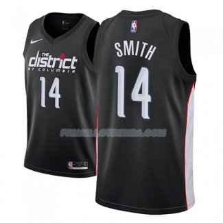 Maillot Washington Wizards Jason Smith Ciudad 2018-19 Noir