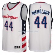 Maillot Basket Washington Wizards 2017-18 Nicholson 44 Blanco