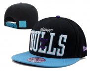 NBA Chicago Bulls Casquette Noir Bleu