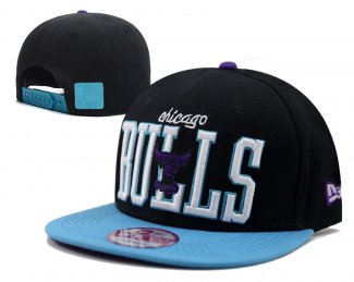 NBA Chicago Bulls Casquette Noir Bleu