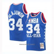 Maillot All Star 1985 Hakeem Olajuwon Bleu