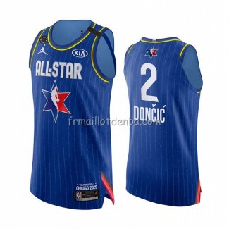 Maillot All Star 2020 Dallas Mavericks Luka Doncic Authentique Bleu