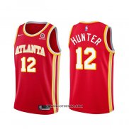 Maillot Atlanta Hawks De'andre Hunter Icon 2020-21 Rouge