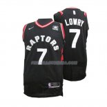 Maillot Basket Authentique Toronto Raptors Lowry 2017-18 7 Noir