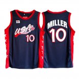 Maillot Basket Basket USA 1996 Miller 10 Noir