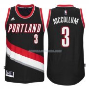 Maillot Basket Portland Trail Blazers Mccollum 3 Negro