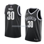 Maillot Brooklyn Nets Dzanan Musa Icon 2018 Noir Noir