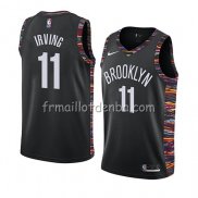 Maillot Brooklyn Nets Kyrie Irving Ciudad 2019-20 Noir