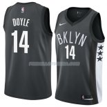 Maillot Brooklyn Nets Milton Doyle Statement 2018 Noir Noir