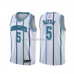 Maillot Charlotte Hornets Nicolas Batum Classic Blanc