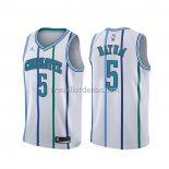 Maillot Charlotte Hornets Nicolas Batum Classic Blanc