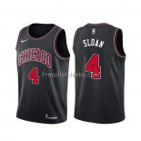 Maillot Chicago Bulls Jerry Sloan Statement Noir