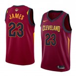Maillot Cleveland Cavaliers Lebron James Finals Bound Icon 2017-18 23 Rouge