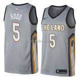 Maillot Cleveland Cavaliers Rodney Hood Ville 2018 Gris