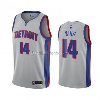 Maillot Detroit Pistons Louis King Statement 2020-21 Gris