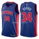Maillot Detroit Pistons Tobias Harris Icon 2017-18 34 Azul