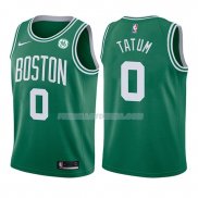 Maillot Basket Enfant Boston Celtics Jayson Tatum Icon 2017-18 0 Vert