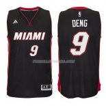 Maillot Basket Miami Heat Deng 9 Negro