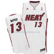 Maillot Basket Miami Heat Napier 13 Blanco