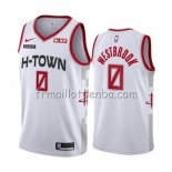 Maillot Houston Rockets Russell Westbrook Ville 2019-20 Blanc