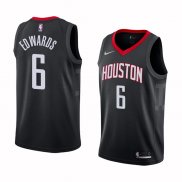 Maillot Houston Rockets Vincent Edwards Statement 2017-18 6 Noir