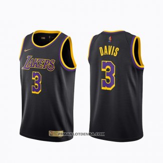 Maillot Los Angeles Lakers Anthony Davis Earned 2020-21 Noir